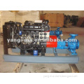 water cooled engine powerful 90KW diesel water pump set with clutch